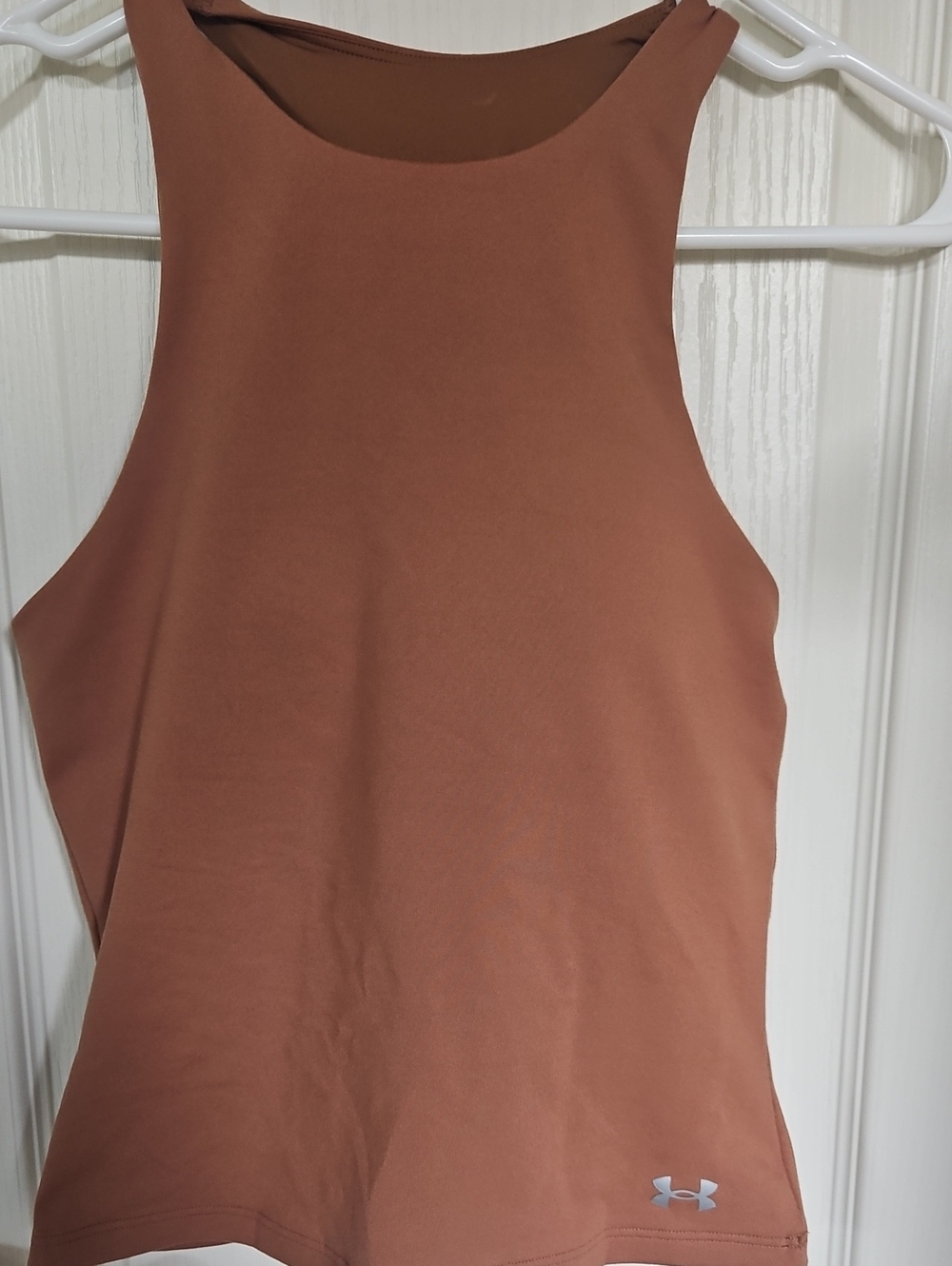 Under Armour Women's Rust Tank Top - High Neck Athletic Shell